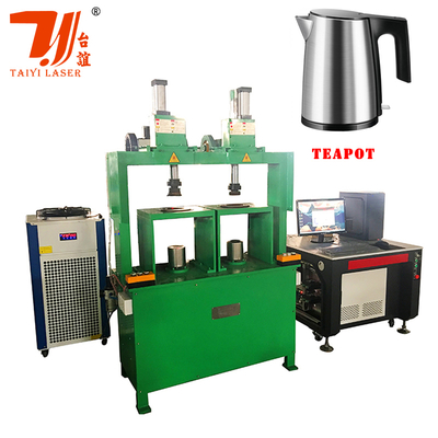 2025 3000W Máy hàn laser sợi tự động Ga hai trạm cho lò hơi điện