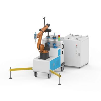 Máy phủ laser robot di động để xử lý bộ phận tích hợp