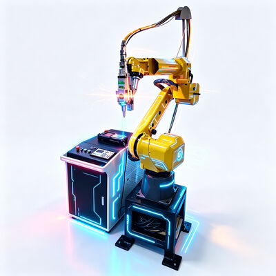 Máy cắt Laser Robot FANUC công nghiệp Máy cắt Laser sợi 6 trục cho tấm và ống kim loại với độ chính xác cao ± 0,01mm