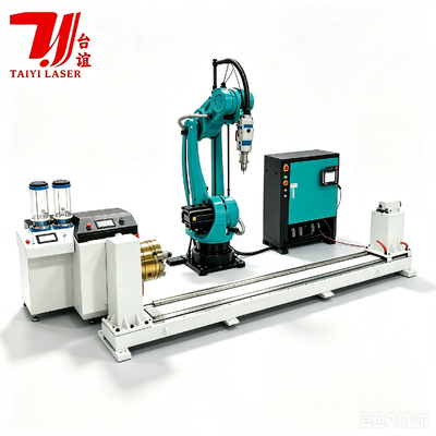 Hệ thống Robot Phủ Laser Chính xác để Tái sản xuất Phụ tùng Hàng không Vũ trụ và Ô tô