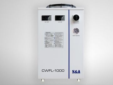 Máy làm lạnh nước ở nhiệt độ kép với công suất 4200W cho máy khắc laser sợi quang