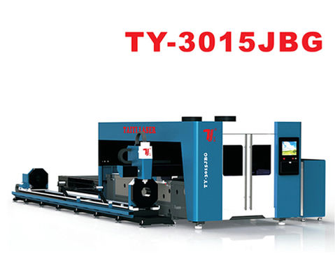 TY-3015JBG 1000W - 6000W Máy cắt bằng sợi quang CNC Máy cắt bằng ống kim loại SS