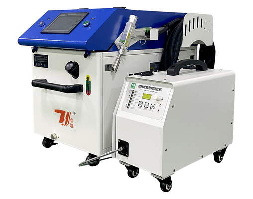 Quảng cáo Hội chợ Canton 4 trong 1 Máy hàn laser sợi cầm tay đa chức năng, Máy hàn hàn hàn kim loại