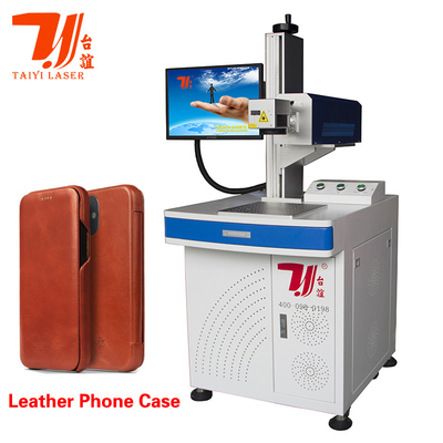 Máy đánh dấu laser CO2 Máy khắc cho quần jean gỗ da nhựa thủy tinh acrylic