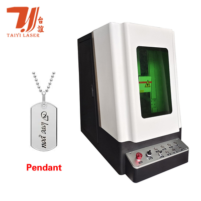 Máy đánh dấu bằng sợi quang AC220V 1064nm 7000mm / s dành cho trang sức