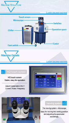 Quảng cáo hội chợ Canton Vòng trang sức vòng đeo tay vòng đeo tay vàng bạc YAG Laser Welder 200W