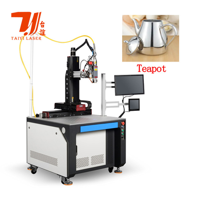 Canton Fair Promotion Taiyi 1070nm Raycus Máy hàn laser sợi tự động độ chính xác cao