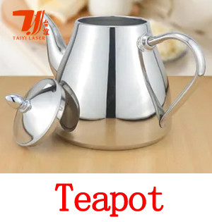 Quảng cáo hội chợ Canton 3000W 6000W Máy hàn laser tự động cho nồi nước uống Spout Teapot Body Teapot Base Welding