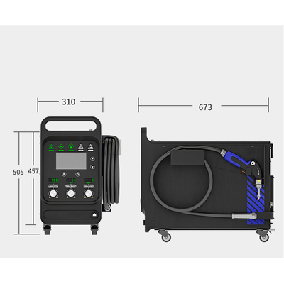 2024 Máy hàn laser cầm tay Mini Air Cooling 1500W với máy truyền dây