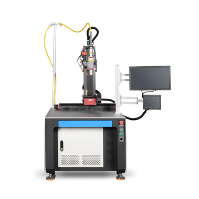 Quảng cáo hội chợ Canton 2000W 3000W Máy hàn laser sợi tự động cho hàn nước ấm thép không gỉ