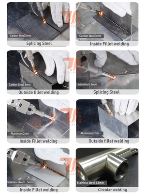 Stainless Steel Laser Welder Máy hàn laser sợi cầm tay 1500W 2000W