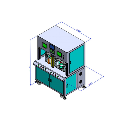 Hội chợ Canton hai trạm thép không gỉ nồi nước đáy nồi nước máy hàn laser sợi tự động