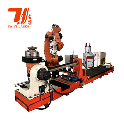 Hệ thống máy hàn đắp laser robot cho trục bơm, trục cán và tăng cường bề mặt các bộ phận quay