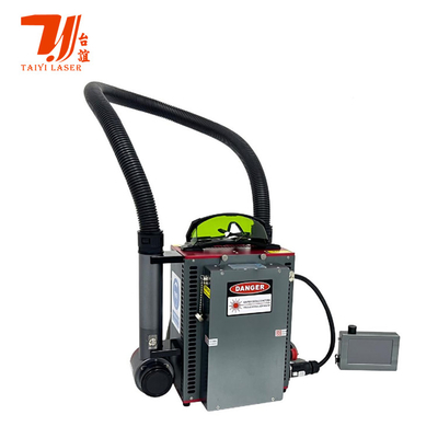 Máy làm sạch túi xách bằng laser Mini Portable 50W 100W 200W 300W Pulsed Laser Cleaner