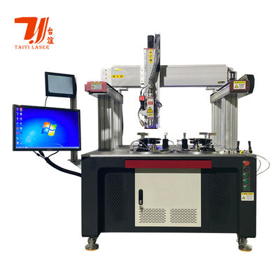 Máy hàn laser sợi tự động CNC với độ chính xác ±0,01mm và 1500W-6000W điện cho máy bơm nước áp suất cao