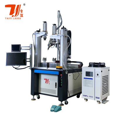 Máy hàn laser sợi tự động tùy chỉnh cho trống đánh nước