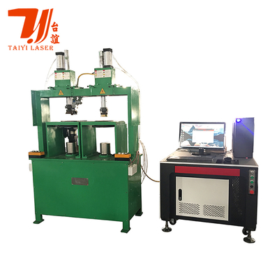 2025 3000W Máy hàn laser sợi tự động Ga hai trạm cho lò hơi điện