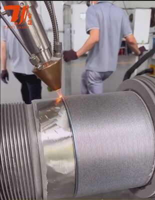 Máy phủ laser CNC tốc độ cao 6KW để sửa chữa trục và thay thế mạ Chrome, hiệu quả bột 90%.