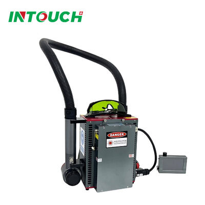 Máy làm sạch laser công suất cao tùy chỉnh với đường kính điểm 008mm tối ưu hóa để loại bỏ rỉ sét và vảy từ các bộ phận kim loại