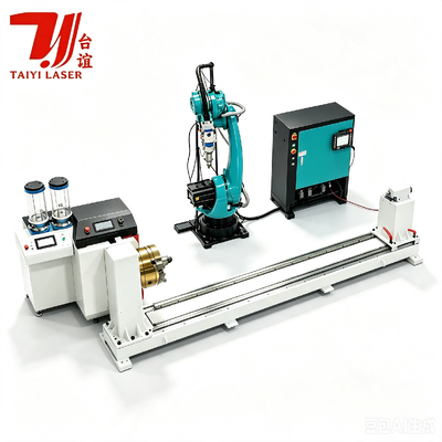 Thiết bị hàn phủ laser robot 6 trục công suất cao để sửa chữa bộ phận hao mòn và phủ cứng