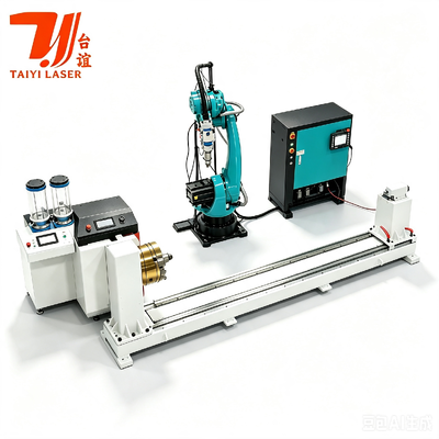 Công nghiệp đường sắt và khai thác mỏ Robot lớp phủ laser cho ứng dụng lớp phủ chống mòn