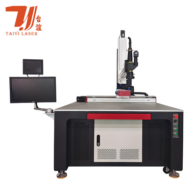 Canton Fair Promotion AC380V 4 axis YAG Fiber Laser Welding Machine cho khuôn đầu tắm thép không gỉ