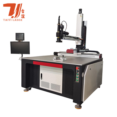 Canton Fair Promotion AC380V 4 axis YAG Fiber Laser Welding Machine cho khuôn đầu tắm thép không gỉ