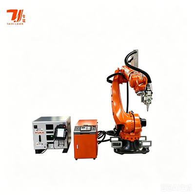 Máy hàn laser sợi IPG chính xác cao 4000W với cánh tay robot công nghiệp KUKA cho sản xuất ô tô