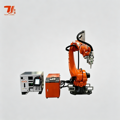 Máy hàn Laser IPG công suất cao 4000W với cánh tay robot KUKA để hàn sản xuất hàng loạt tốc độ cao