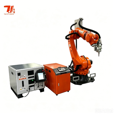Hệ thống robot hàn laser sợi IPG 4000W với robot công nghiệp KUKA cho ngành công nghiệp hàng không vũ trụ & ô tô
