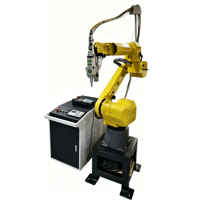 Máy cắt laser robot 6 trục FANUC với độ chính xác cao ± 0,05mm cho đường viền 3D trong sản xuất ô tô