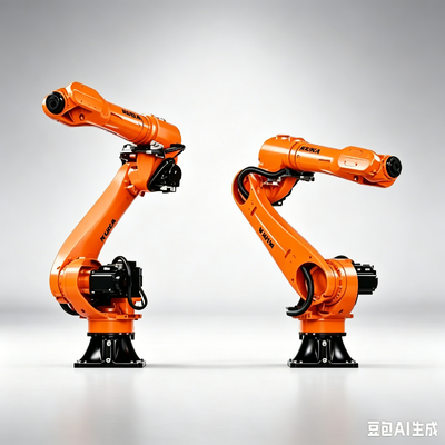Hệ thống cánh tay robot 6 trục Kuka Máy cắt laser sợi kim loại Roboter tự động