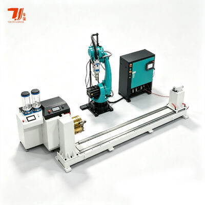 Cánh tay robot lớp phủ laser hiệu quả cao để sửa đổi bề mặt đồng và hợp kim nhôm