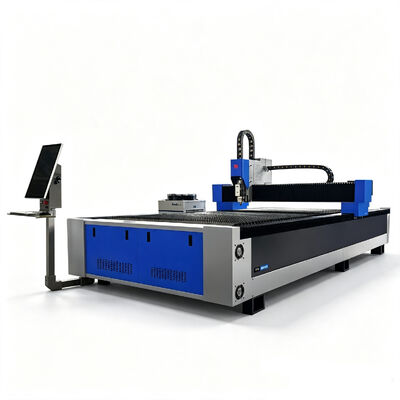 Máy cắt laser sợi CNC công suất 6000W cho kim loại tấm với nguồn RAYCUS IPG