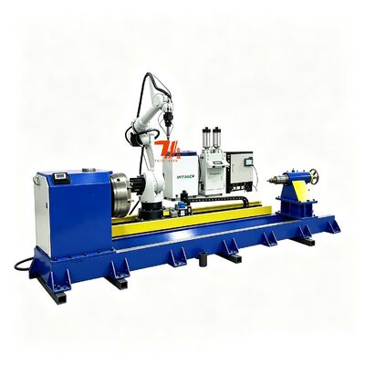 Máy phủ laser robot ngoại tuyến được trang bị xoay để khôi phục bề mặt xi lanh trục