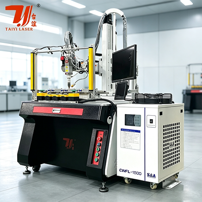 Thiết bị tùy chỉnh giảm chi phí lao động Máy hàn laser tự động cho nồi hơi