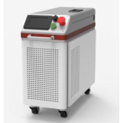 Máy làm sạch laser sợi cầm tay làm mát bằng nước 500W để loại bỏ gỉ và sơn