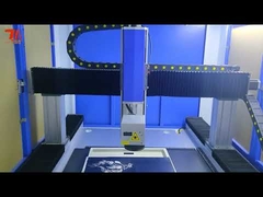 50W 100W 150W 200W 4Axis Phạm vi làm việc tùy chỉnh Đóng Máy khắc laser sợi quang khổ lớn