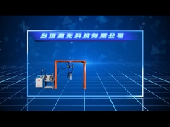 Máy cắt Laser sợi kim loại tự động Hệ thống cánh tay robot 6 trục