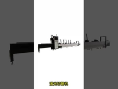Máy cắt ống laser sợi kim loại hình tròn hình vuông tự động CNC